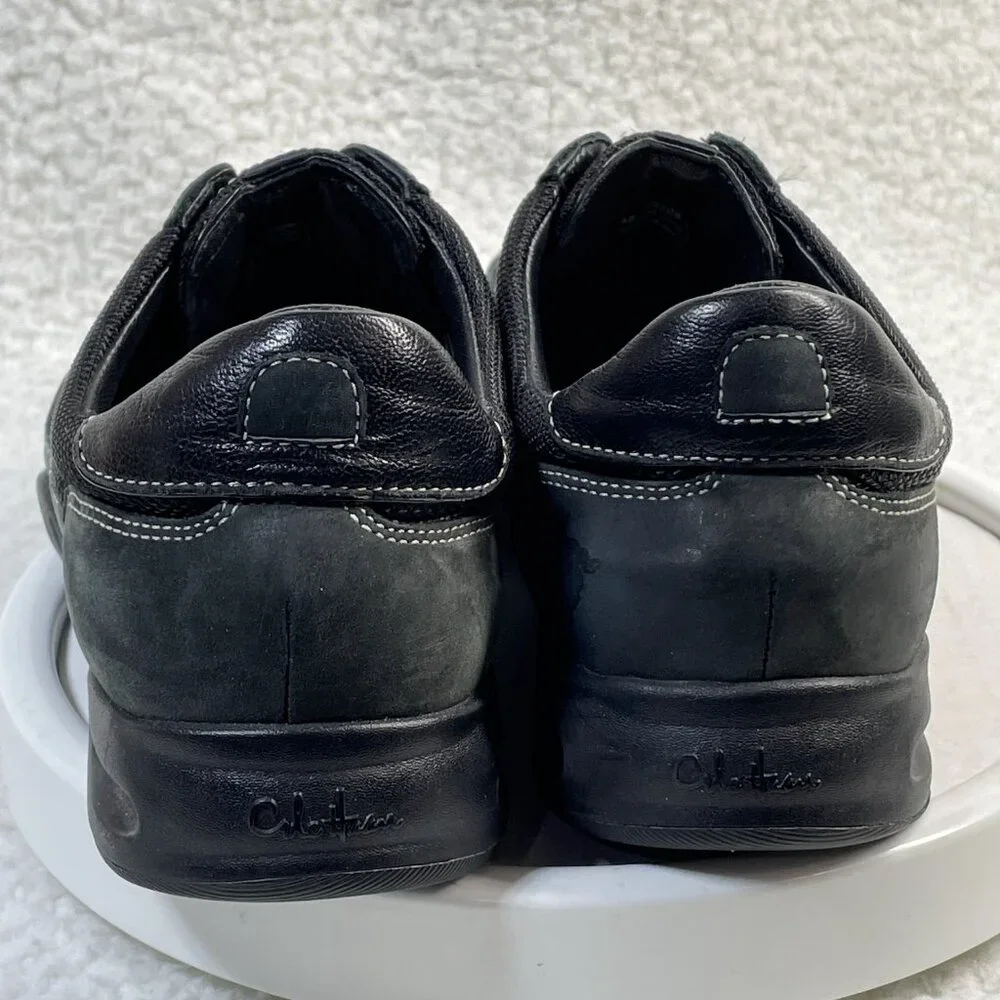 Cole Haan Sneakers Womens Size 7B Black Nike Air Soles Slip On Comfort Shoes